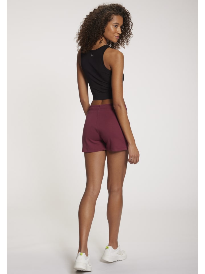 LASCANA ACTIVE Shorts in weinrot günstig kaufen