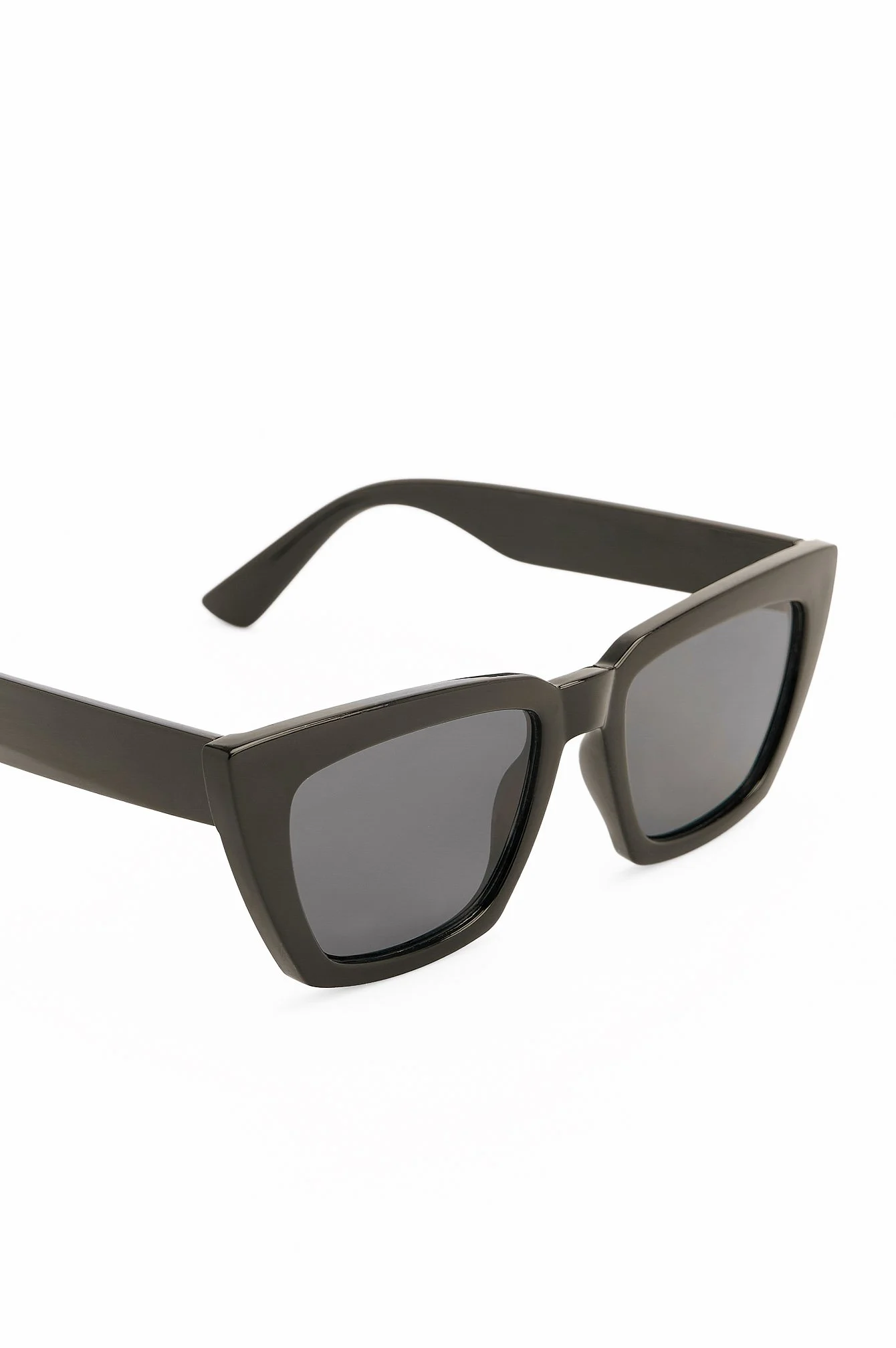 Normale eckige recycelte Sonnenbrille
