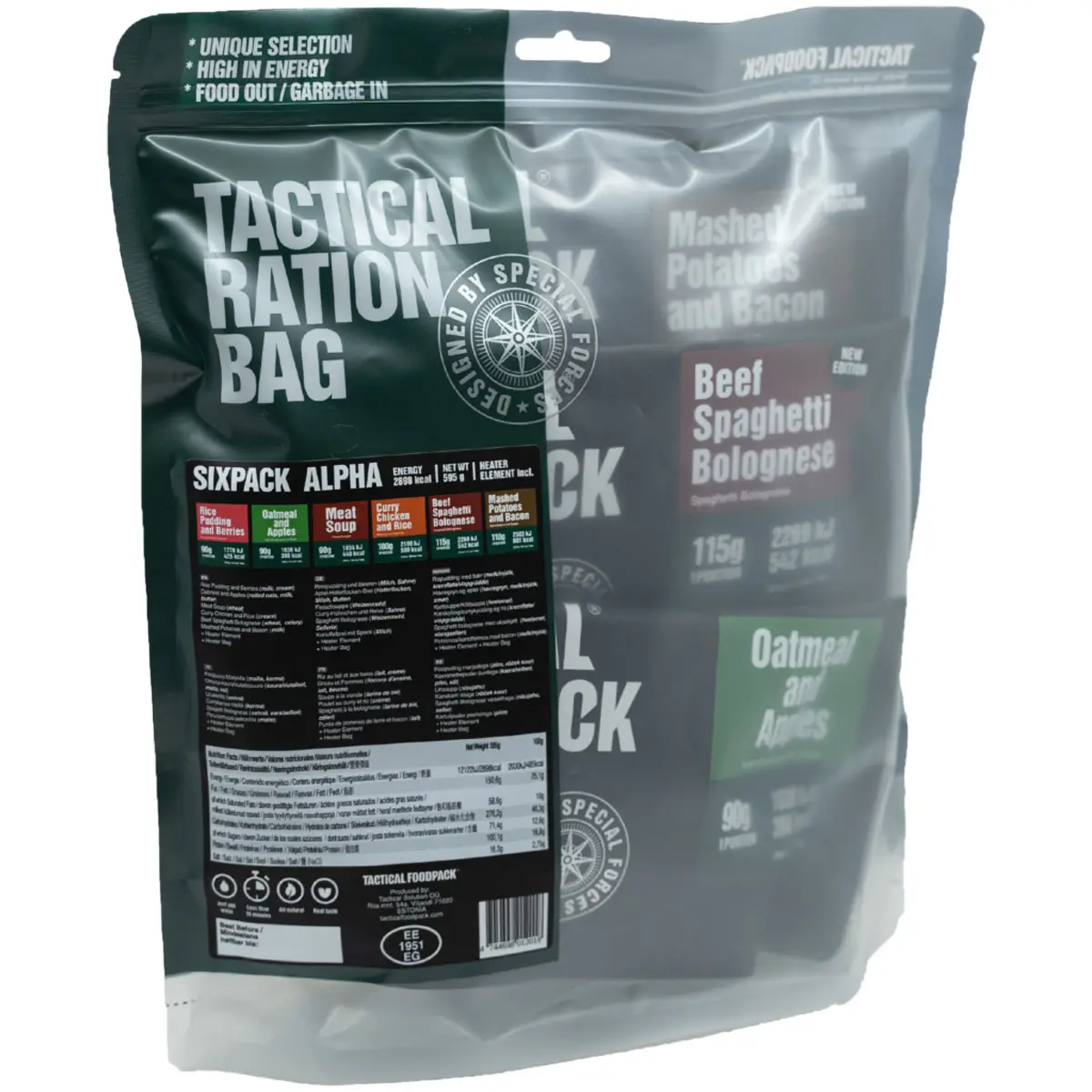 Tactical Foodpack Sixpack Alpha