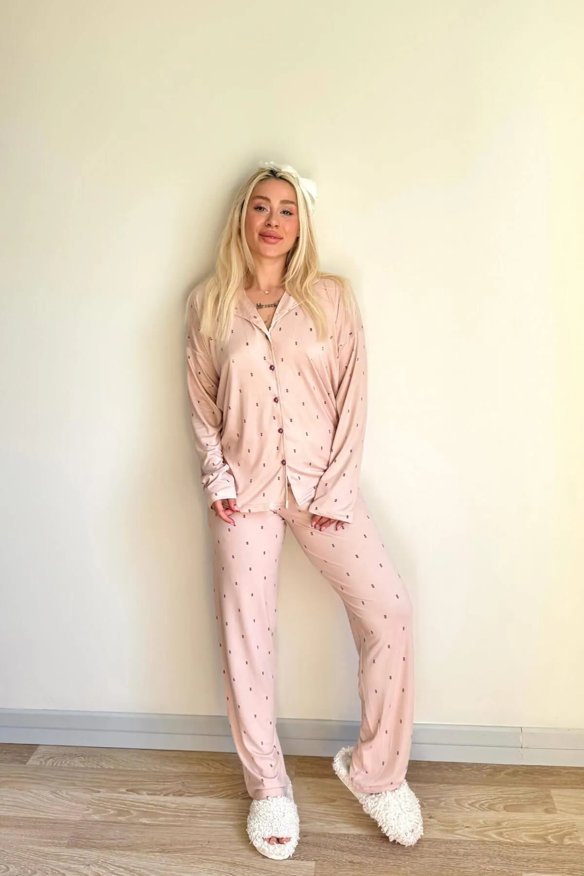 Pijamaevi  Pyjama set - Rosa - Muster