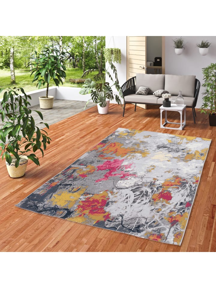 Pergamon In- und Outdoor Teppich Malibu in Grau günstig kaufen