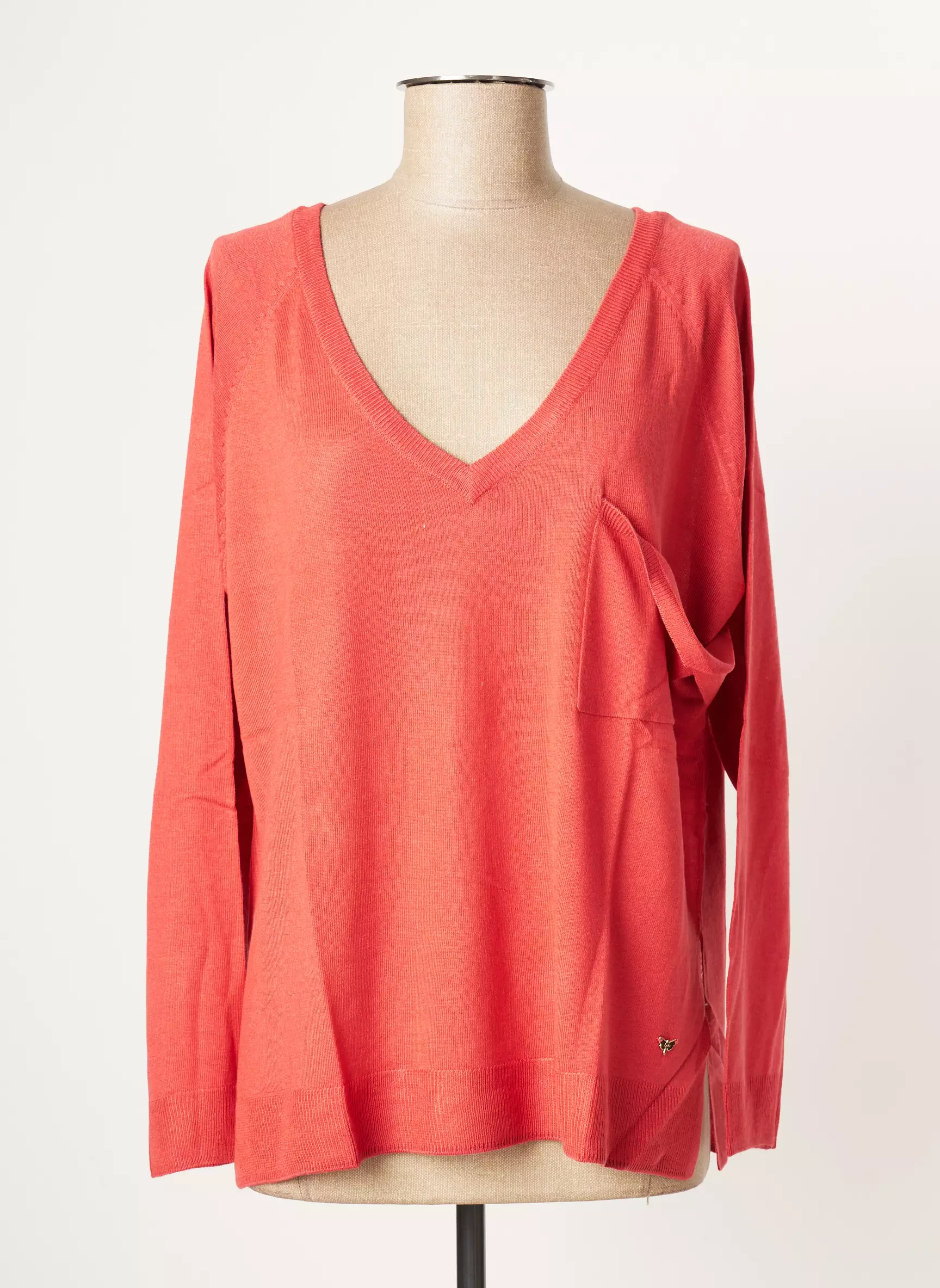 Lpb Pulls Femme couleur rouge