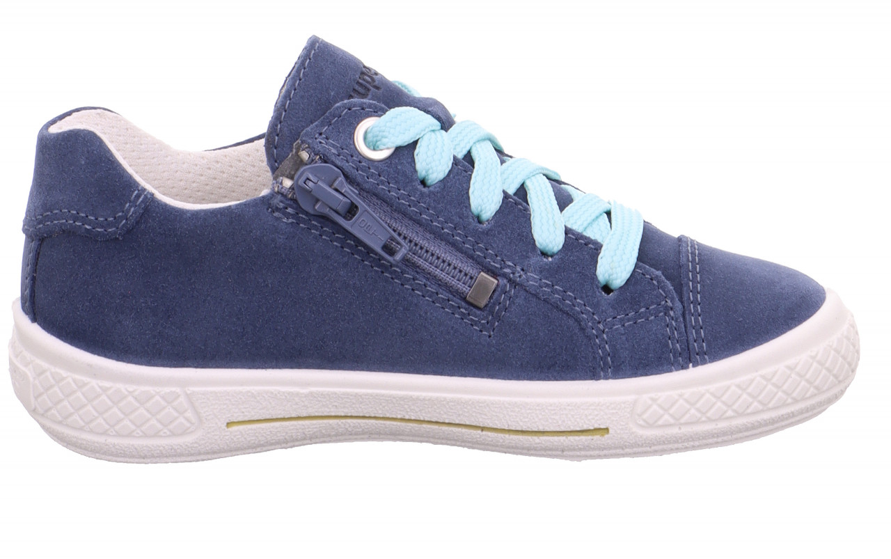 TENSY - Blau Sneaker low mit Schnürung