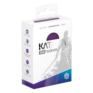 Ultimate Guard - Katana Sleeves Standardgröße - Iris Bloom (100)