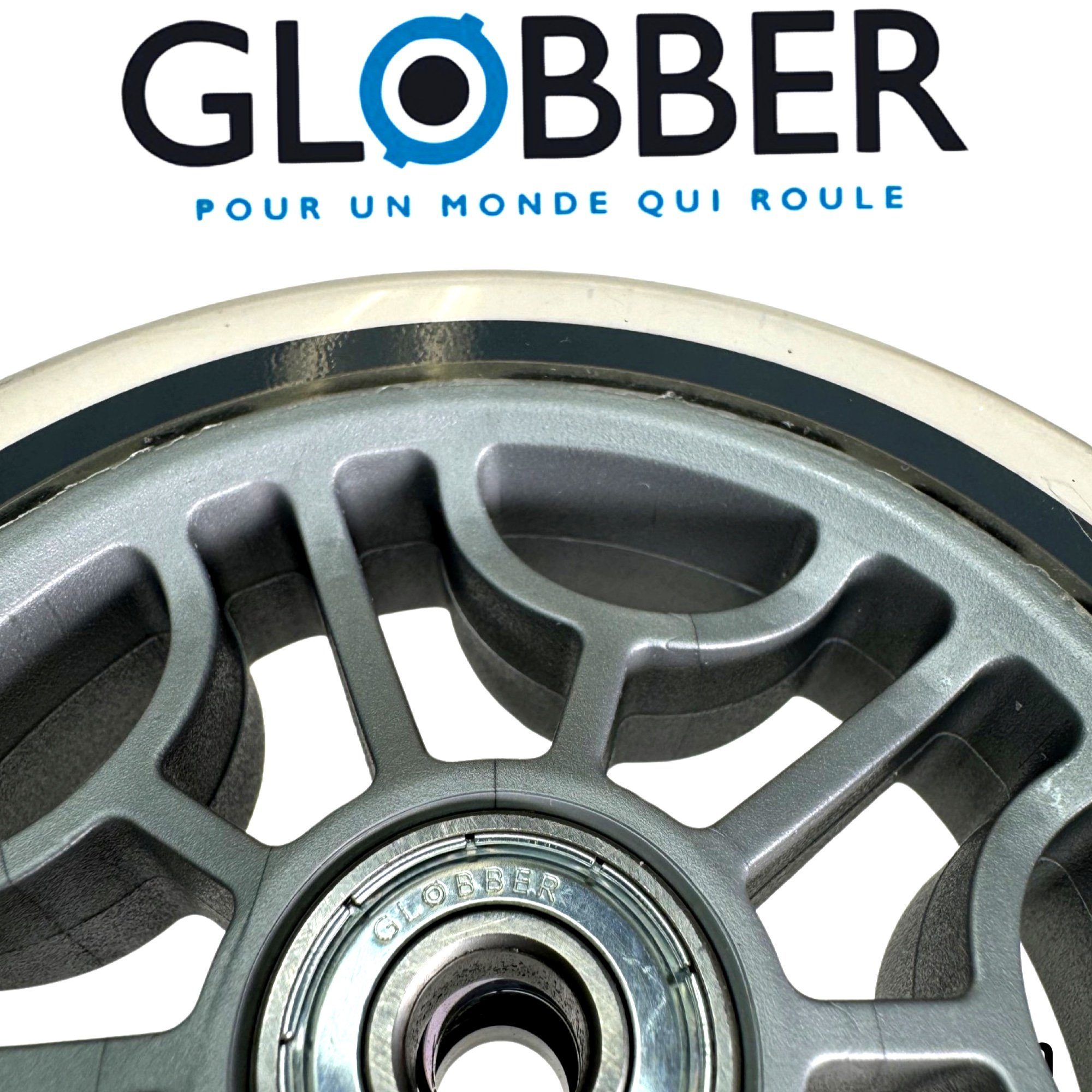 Globber Stuntscooter Globber 3in1 5in1 Ersatzräder Kickboard Vorne 120 mm (2 Stück)