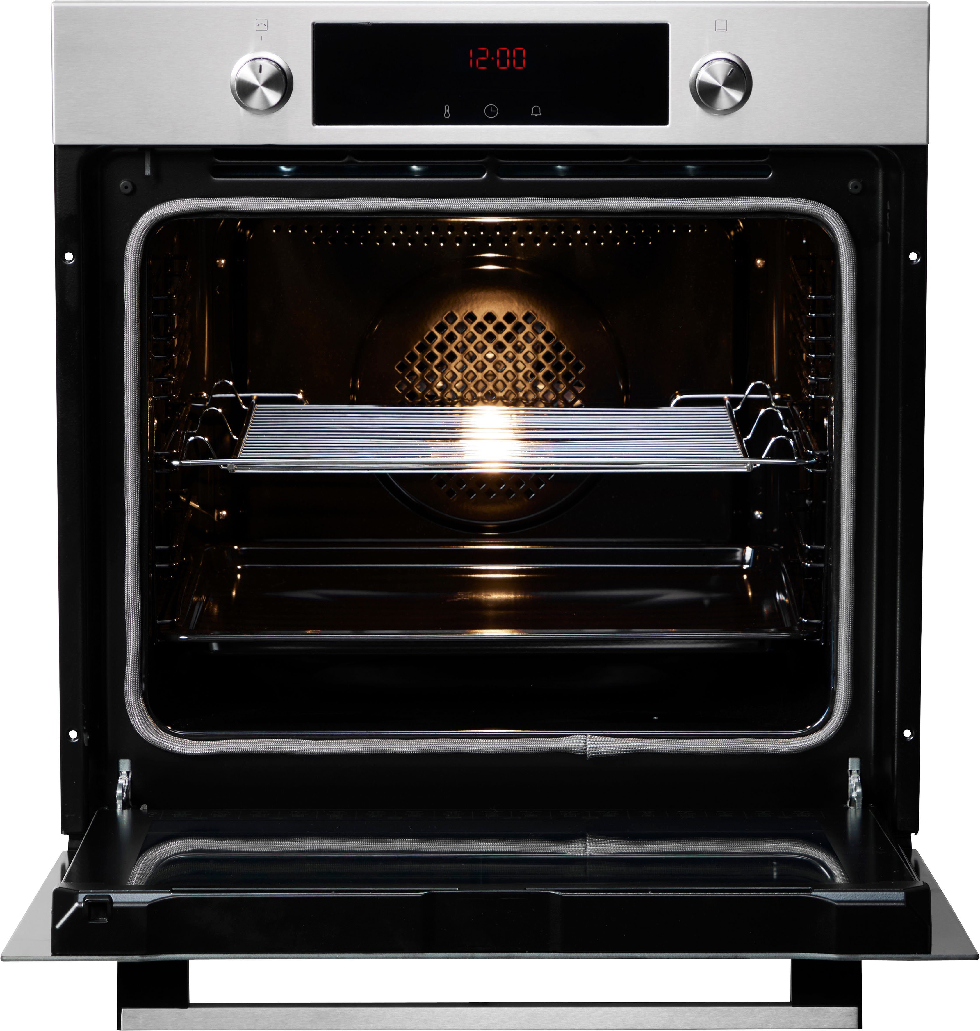 Amica Backofen EBPX 945 600 E, mit Teleskopauszug nachrüstbar, Pyrolyse-Selbstreinigung