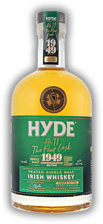 Hyde No.11 Irish Single Malt Whiskey The Peat Cask Hyde No.11 Irish Single Malt Whiskey The Peat Cask Limited Edition. Alter 8 J. - 0,7	 Liter - Vol 43%