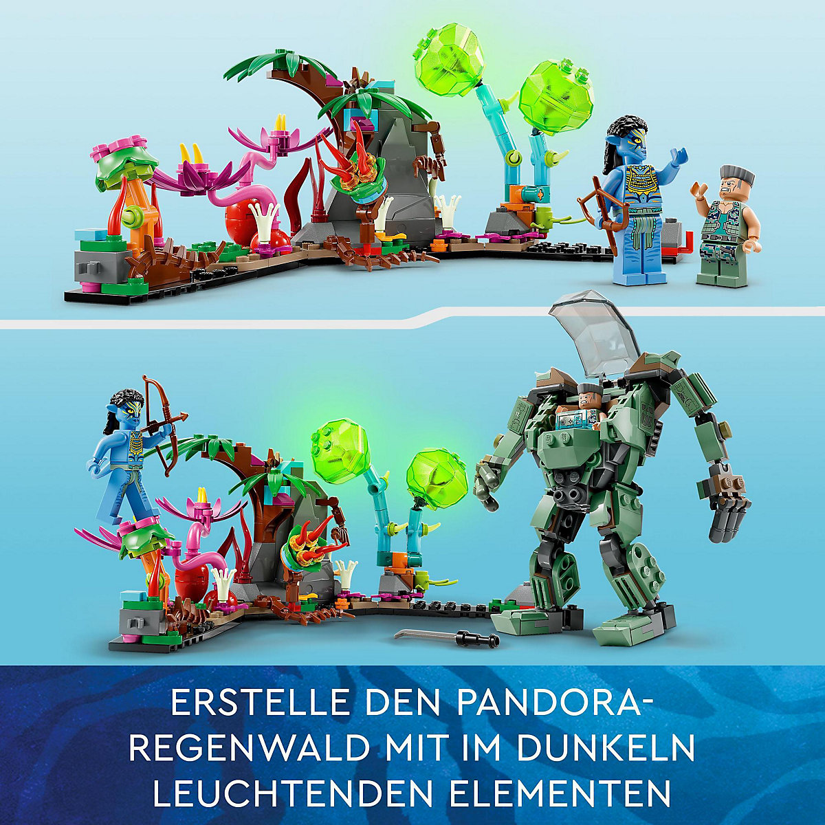 LEGO® Avatar 75571 Neytiri und Thanator vs. Quaritch im MPA