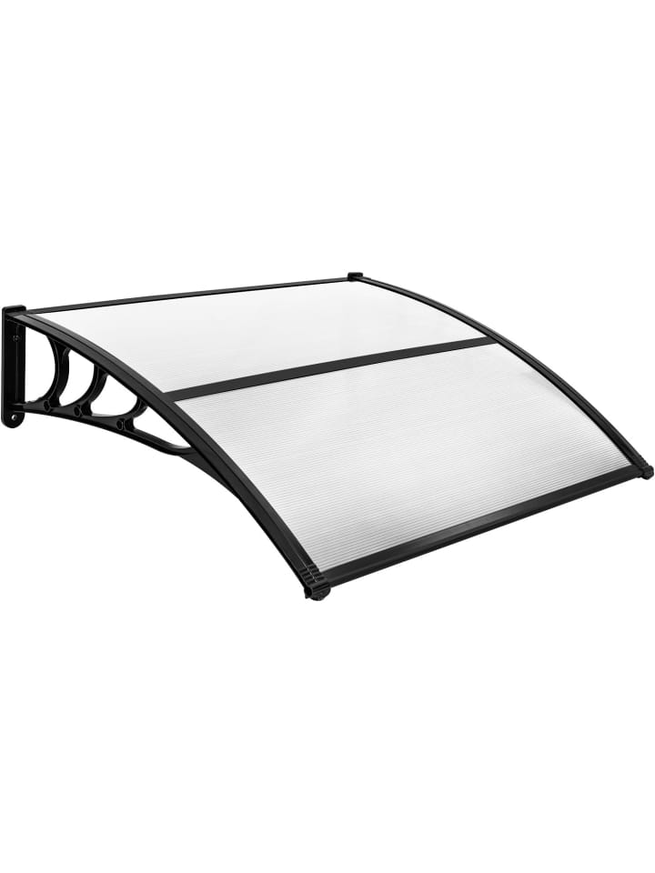 COSTWAY Vordach für Haustür 122x99cm in Grau günstig kaufen onesize