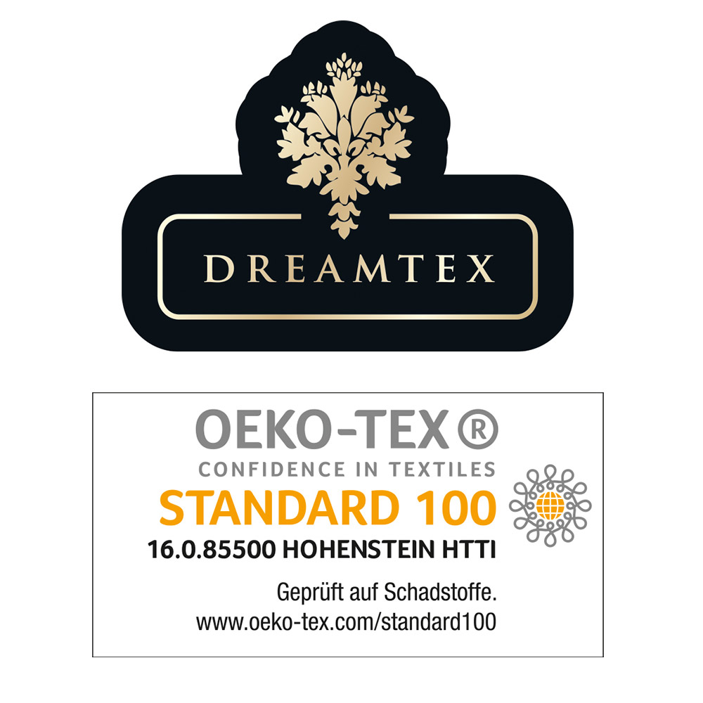 Dreamtex Kaschmirtouch-Decke, ca. 150 x 200 cm - Ornamentkreise Granit