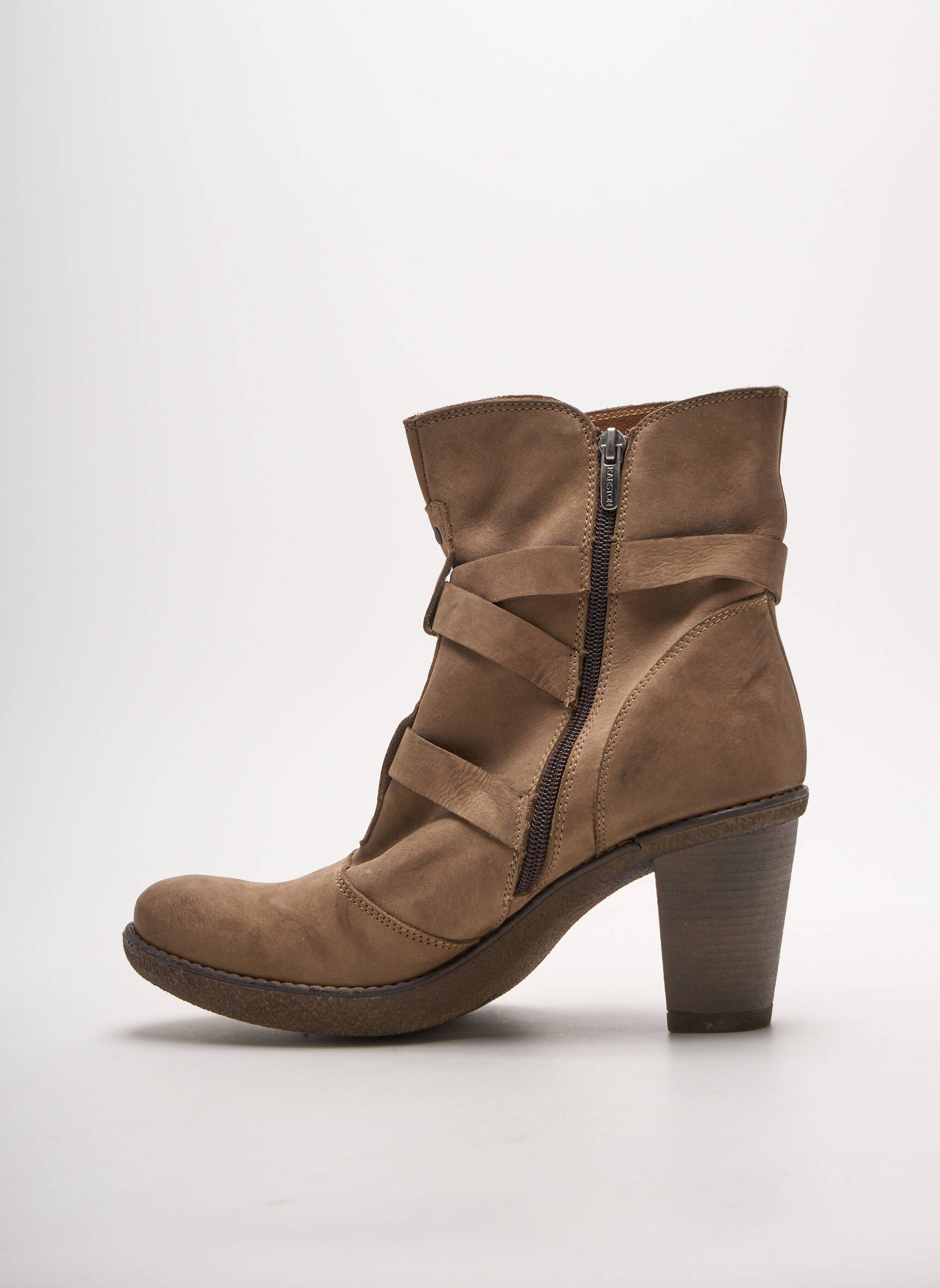 Karston Bottines Femme couleur beige