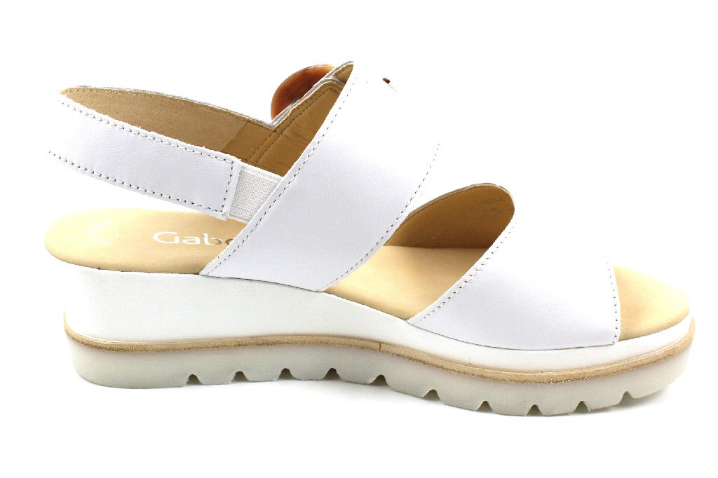 GABOR Klassische Sandalen weiss