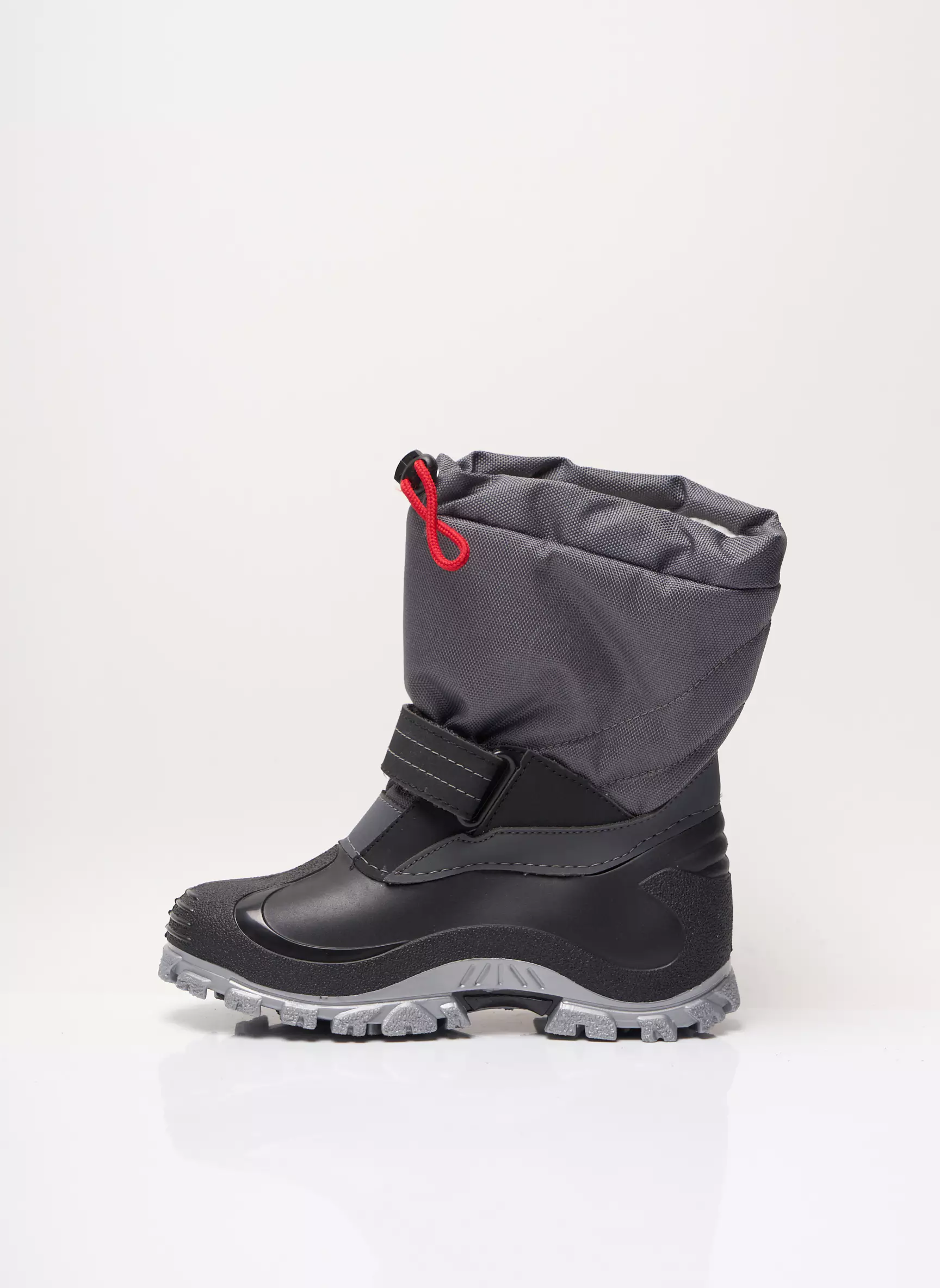 Spirale Bottines Garcon couleur gris