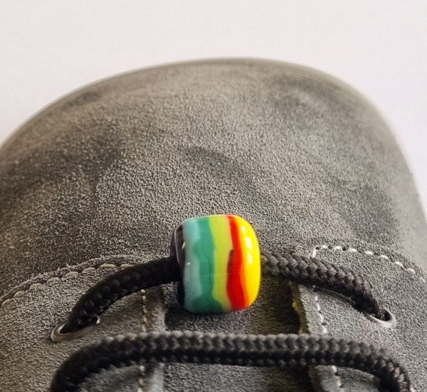 Atelier Schatzmuschel ~ Schuh Perle ~ Regenbogen