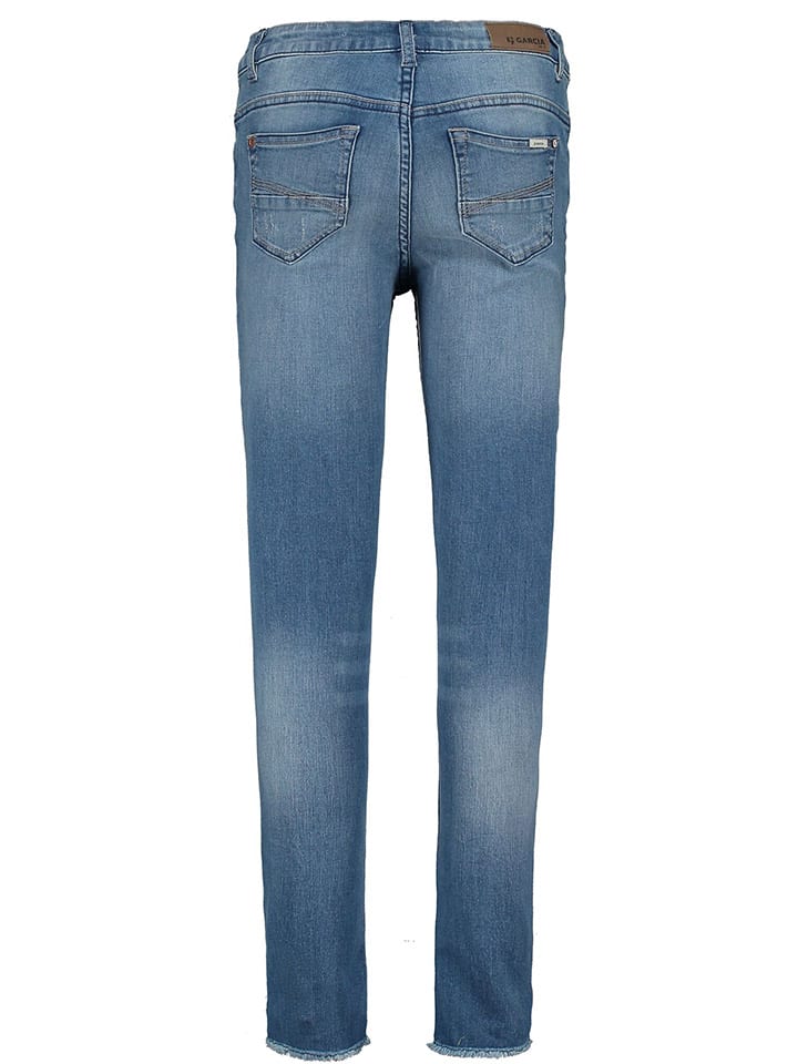 Garcia Jeans - Super Slim fit - in Blau günstig kaufen