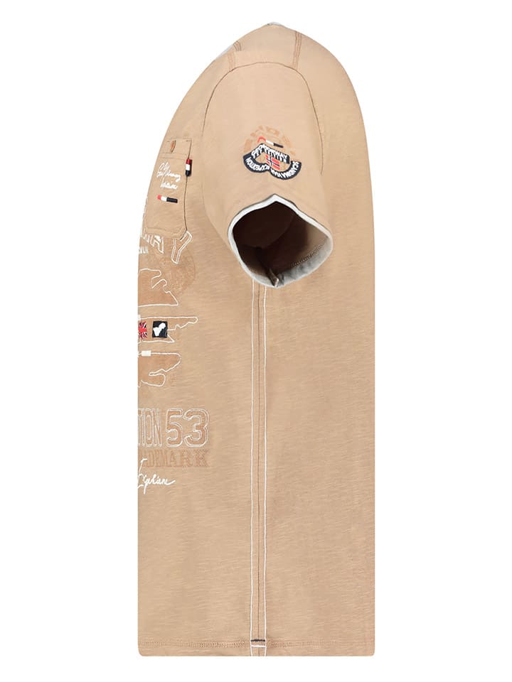 Geographical Norway Shirt in Beige günstig kaufen