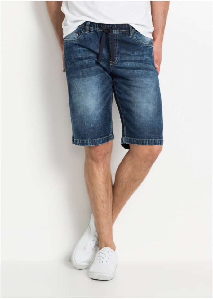 Schlupf-Bermuda, Slim Fit