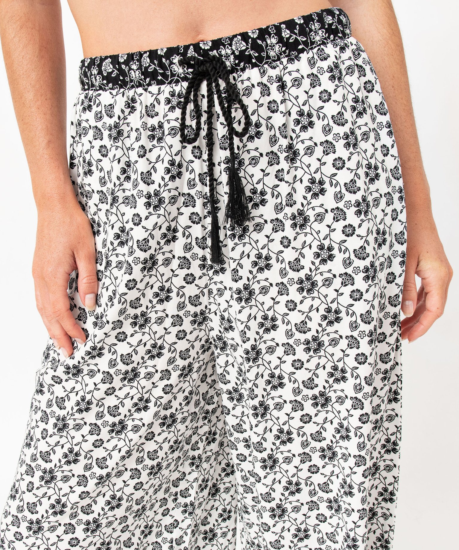Pantalon de pyjama fluide coupe ample femme imprime | GEMO