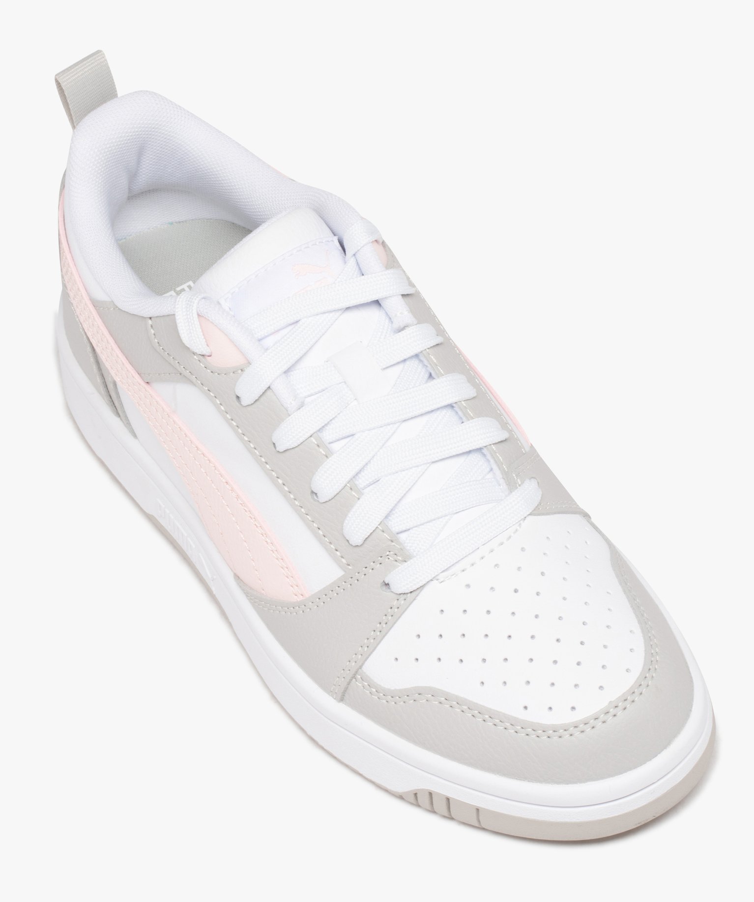 Baskets femme tricolores style rétro - Puma blanc | GEMO