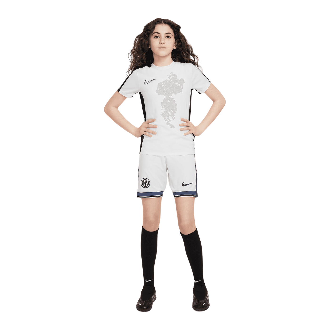 Nike Inter Mailand Short Away 2024/2025 Kids Weiss F121