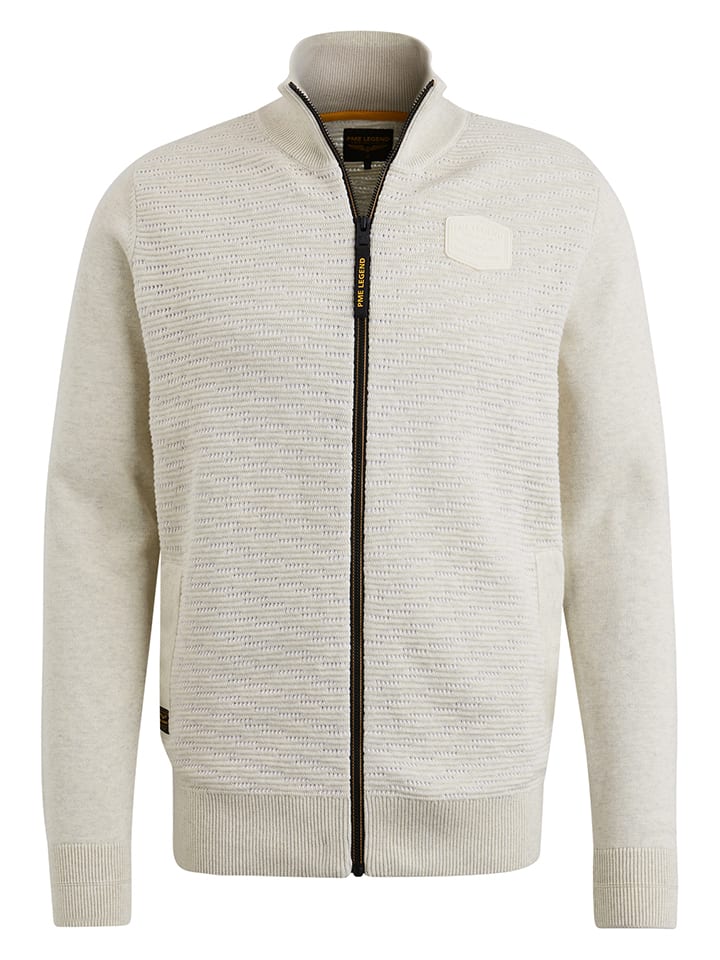 PME Legend Cardigan in Creme günstig kaufen