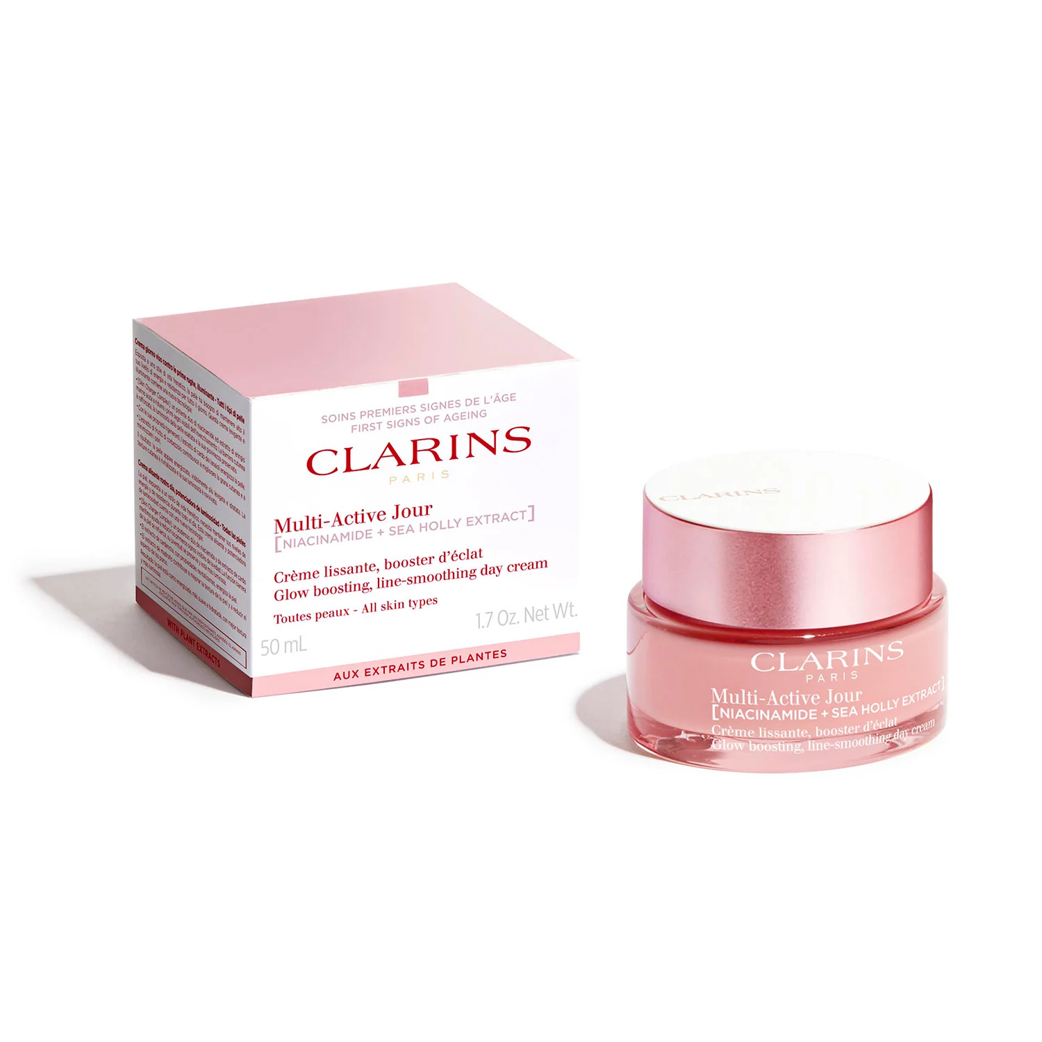 Multi-Active Crème Jour - Toutes Peaux - Tagescreme mit globaler Wirkung, aufhellende Tagescreme, feuchtigkeitsspendende Tagescreme, Tagescreme für erste Anzeichen