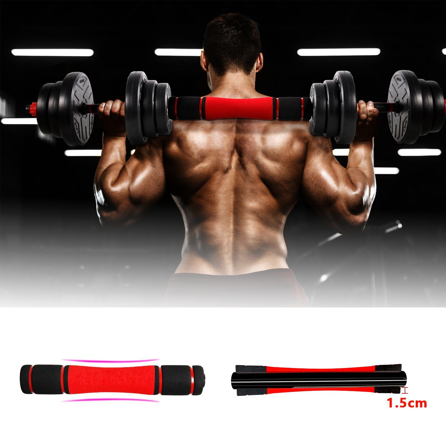 CCLIFE Hantel-Set verstellbar Hantel set Kurzhantel Langhantel Dumbbell Gewichte