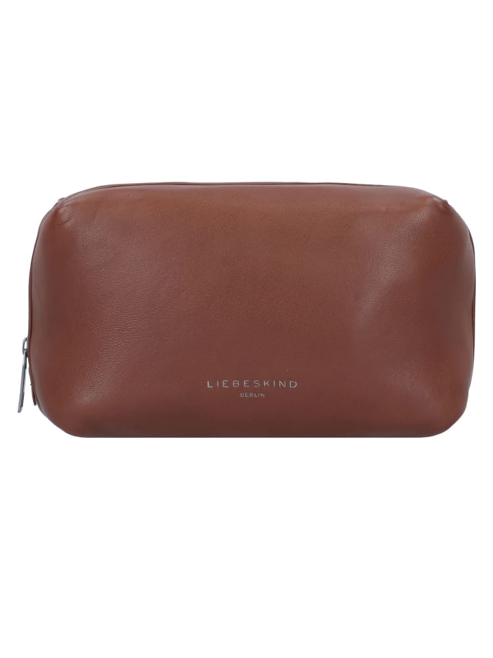LIEBESKIND BERLIN Kulturbeutel Leder 18 cm in russet günstig kaufen onesize