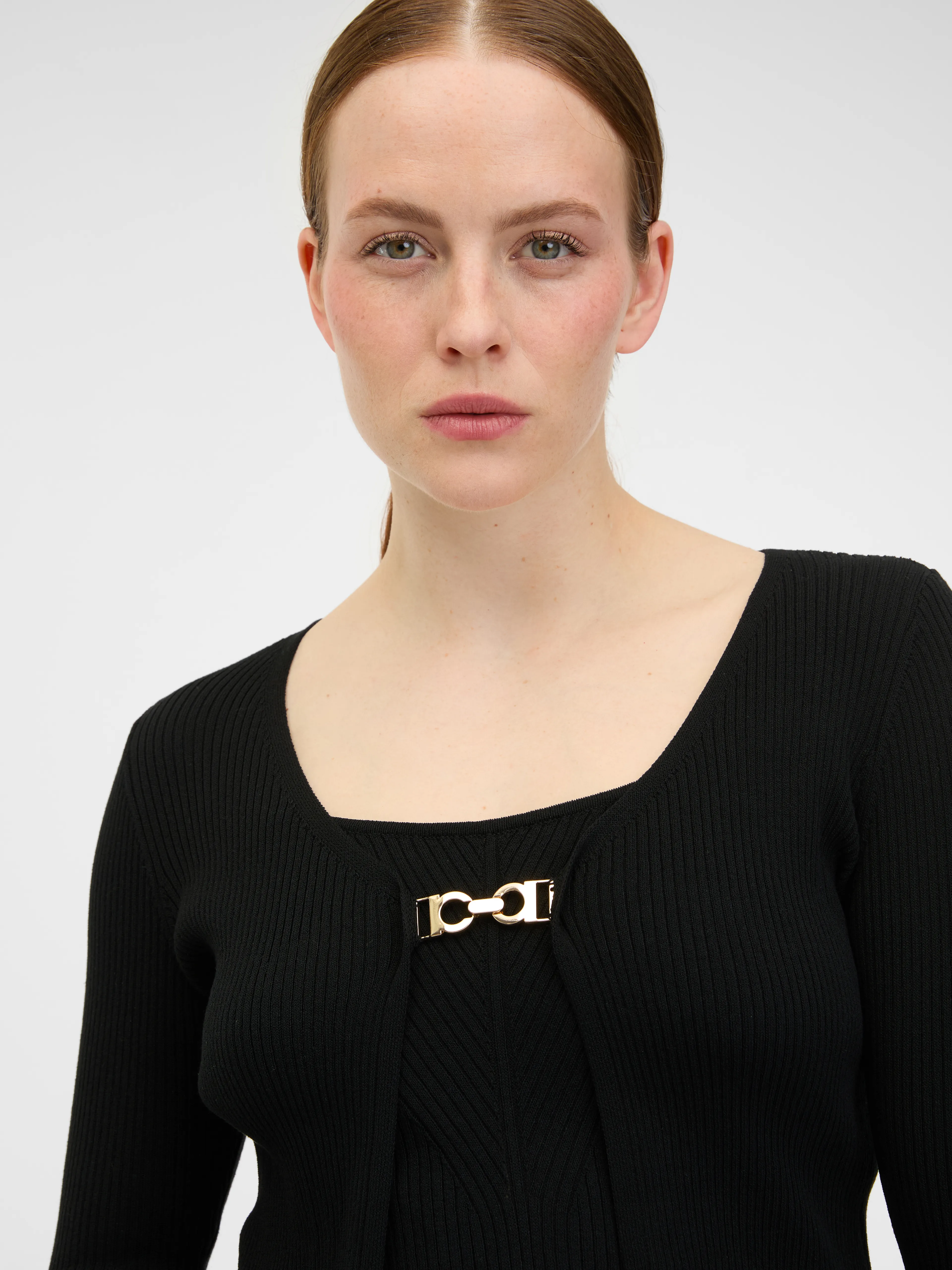 Schwarze Damen Strickjacke ORSAY