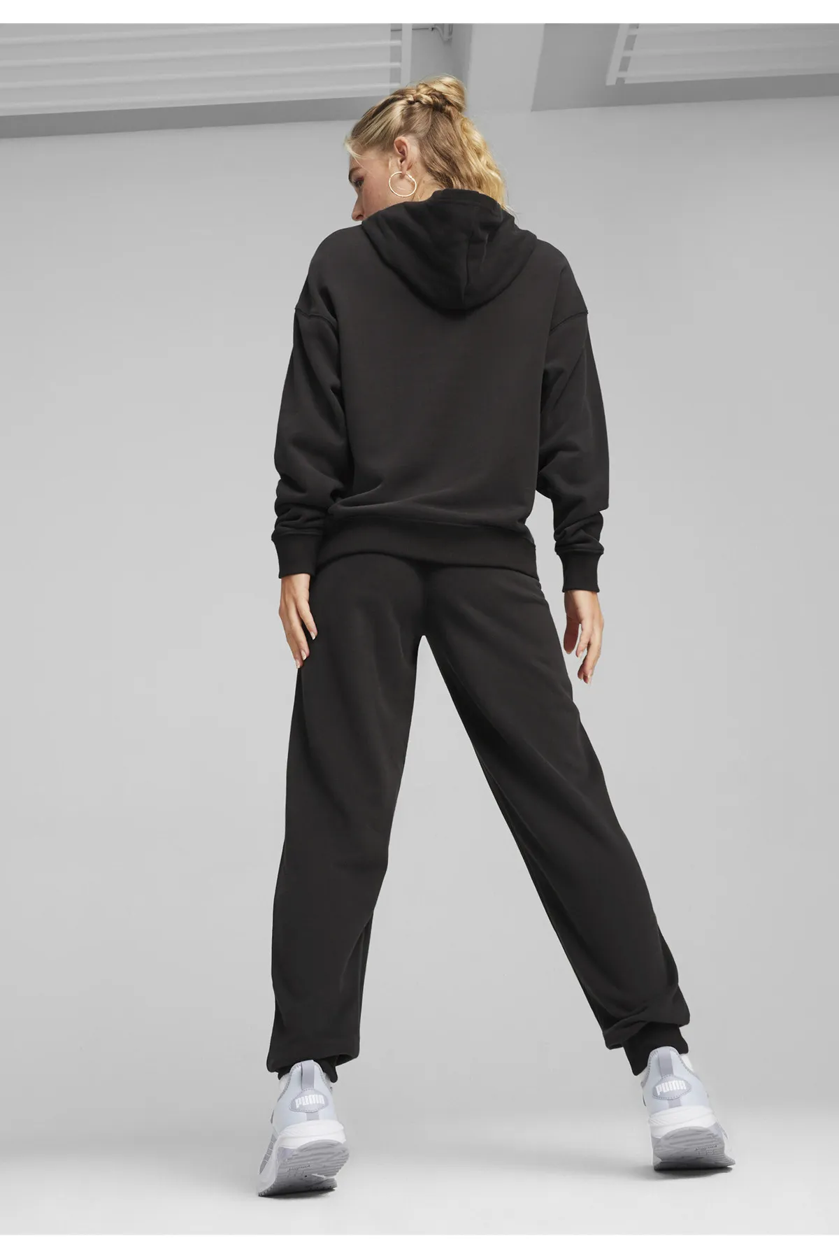 Puma  Trainingsanzug - Schwarz - Relaxed Fit