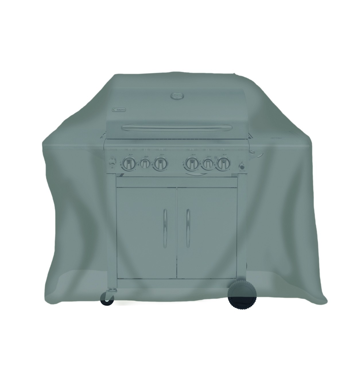 Tepro Universal Abdeckhaube - für Gasgrill groß, anthrazit