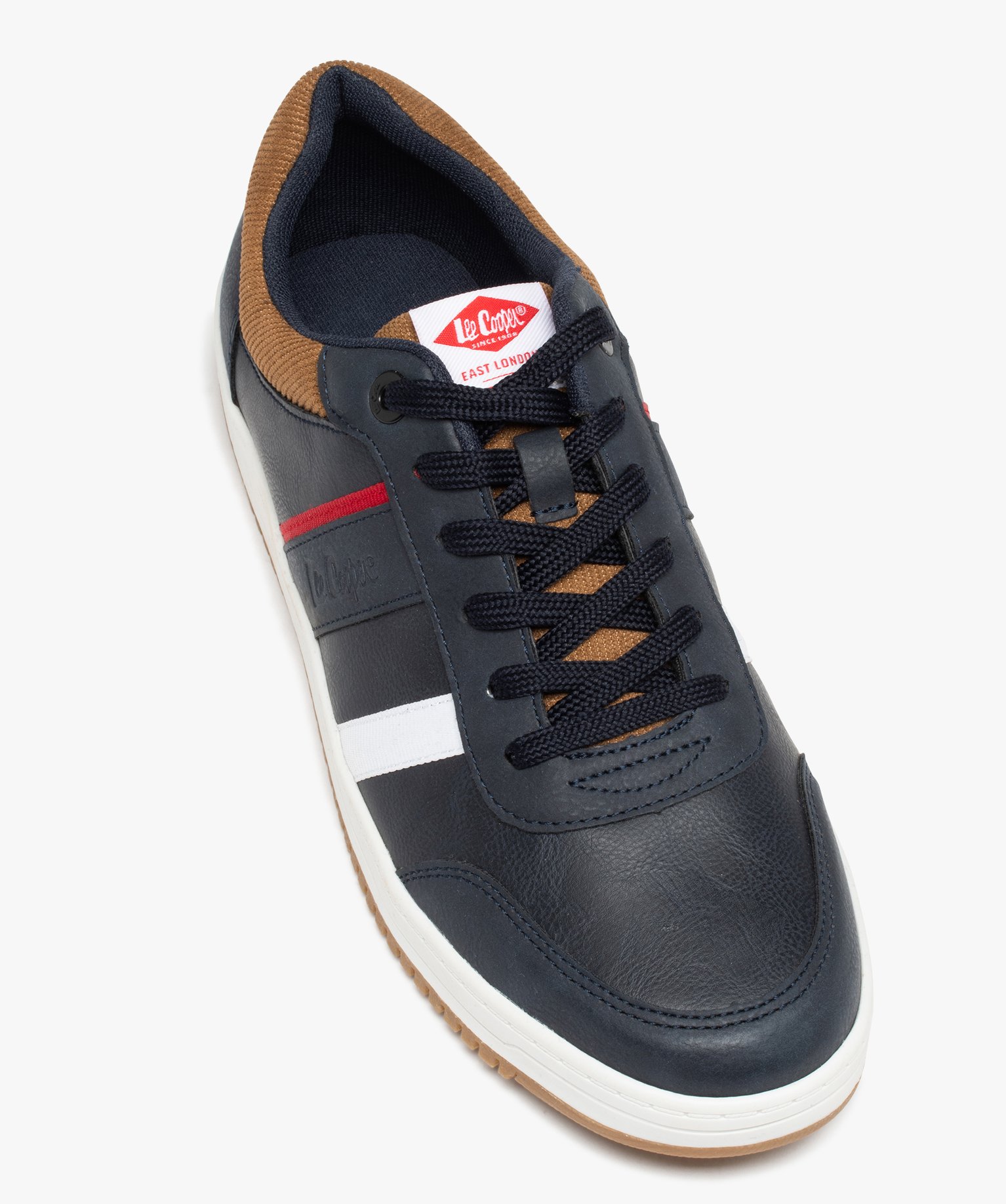 Basket à lacets homme - Lee Cooper marine | GEMO