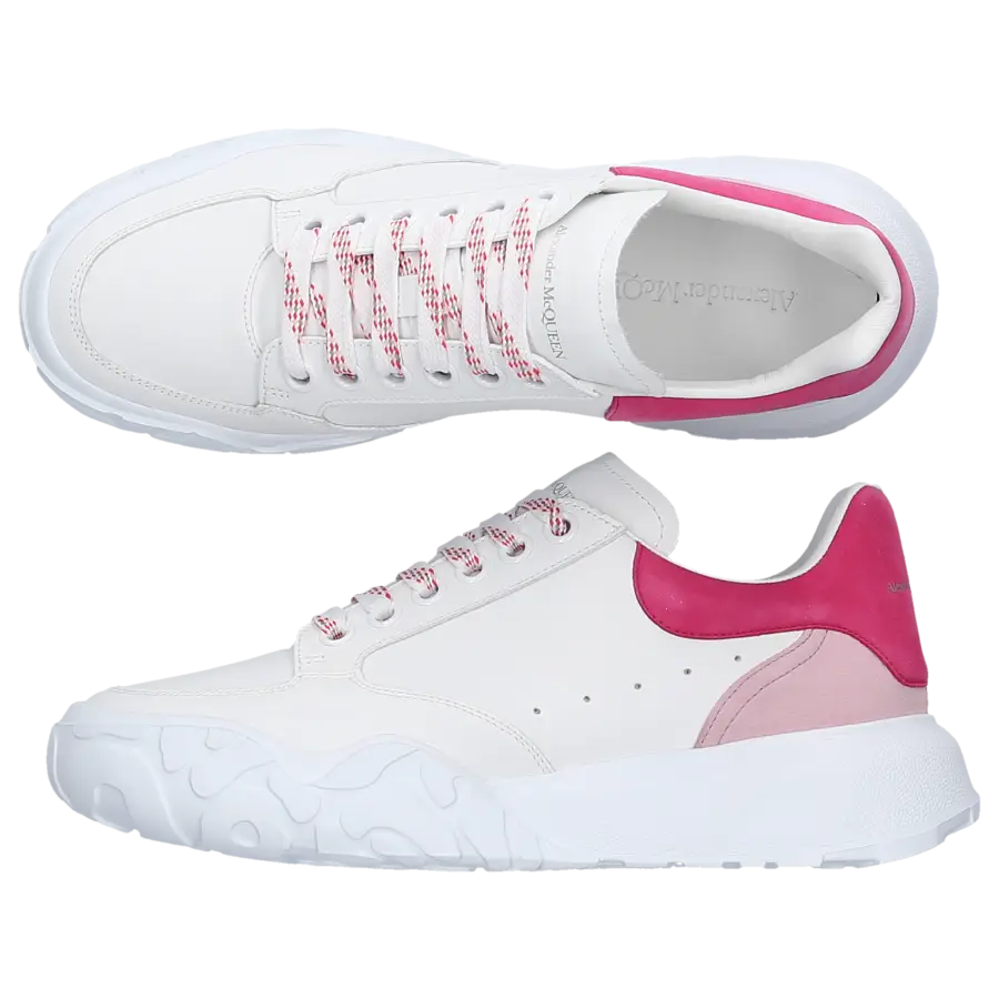 Alexander McQueen - Sneaker low COURT Kalbsleder - pink