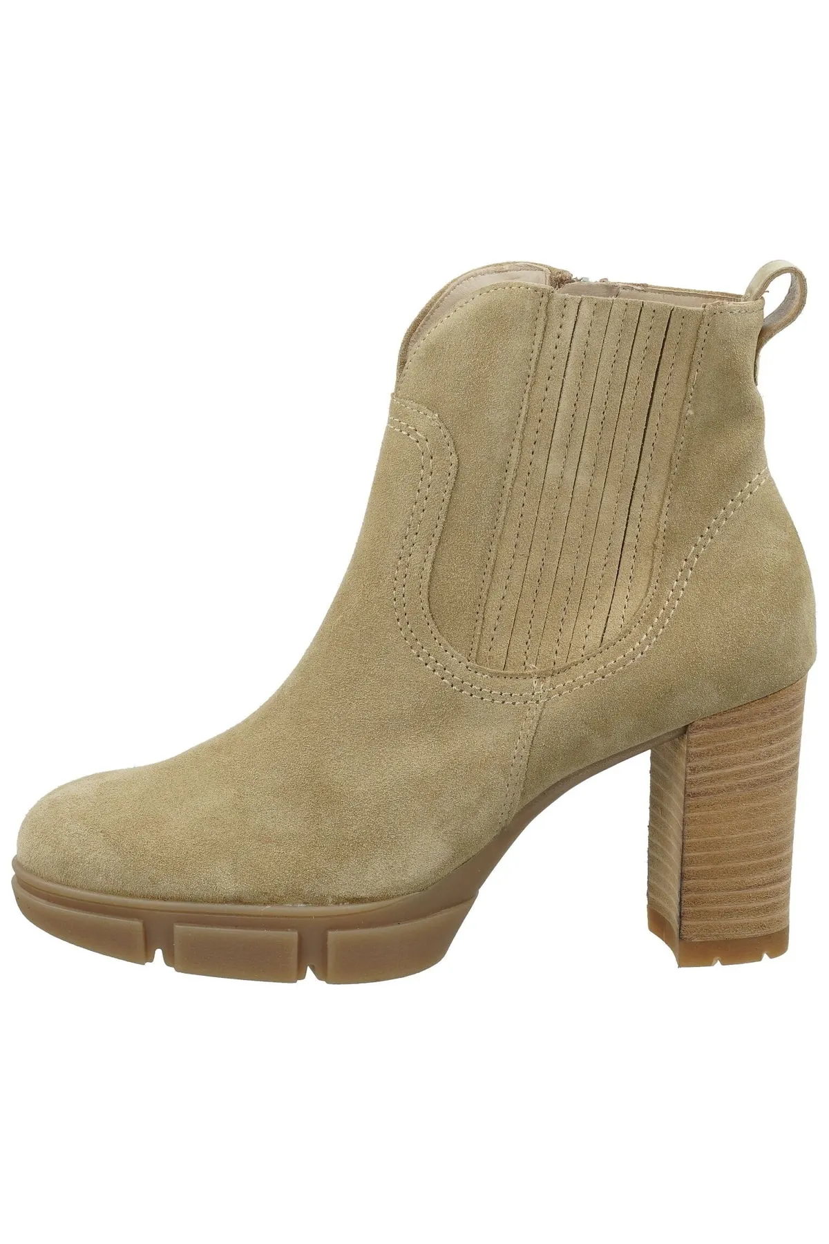Paul Green  High Heels - Beige - Blockabsatz