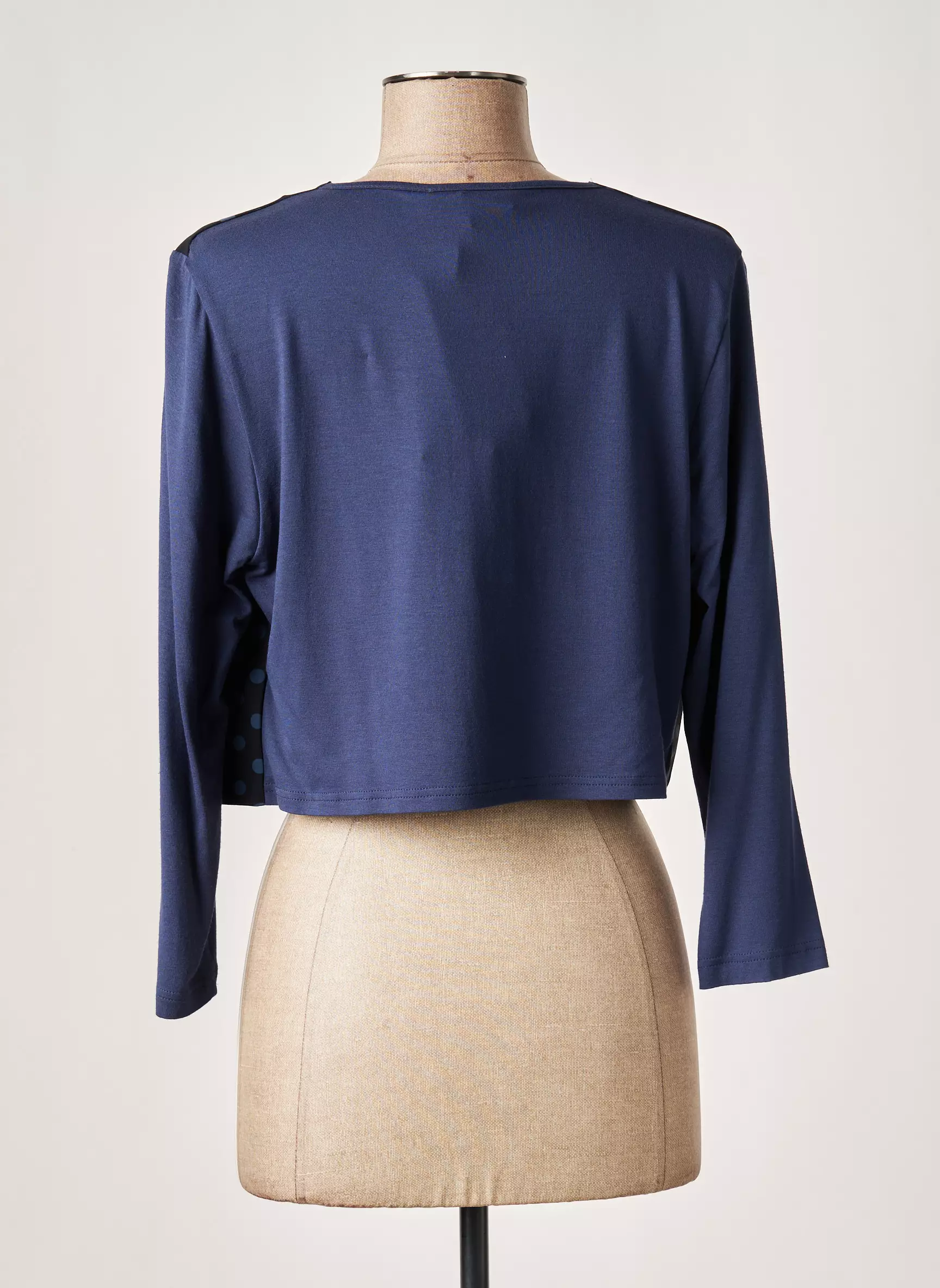 Meri Esca Boleros Femme couleur bleu
