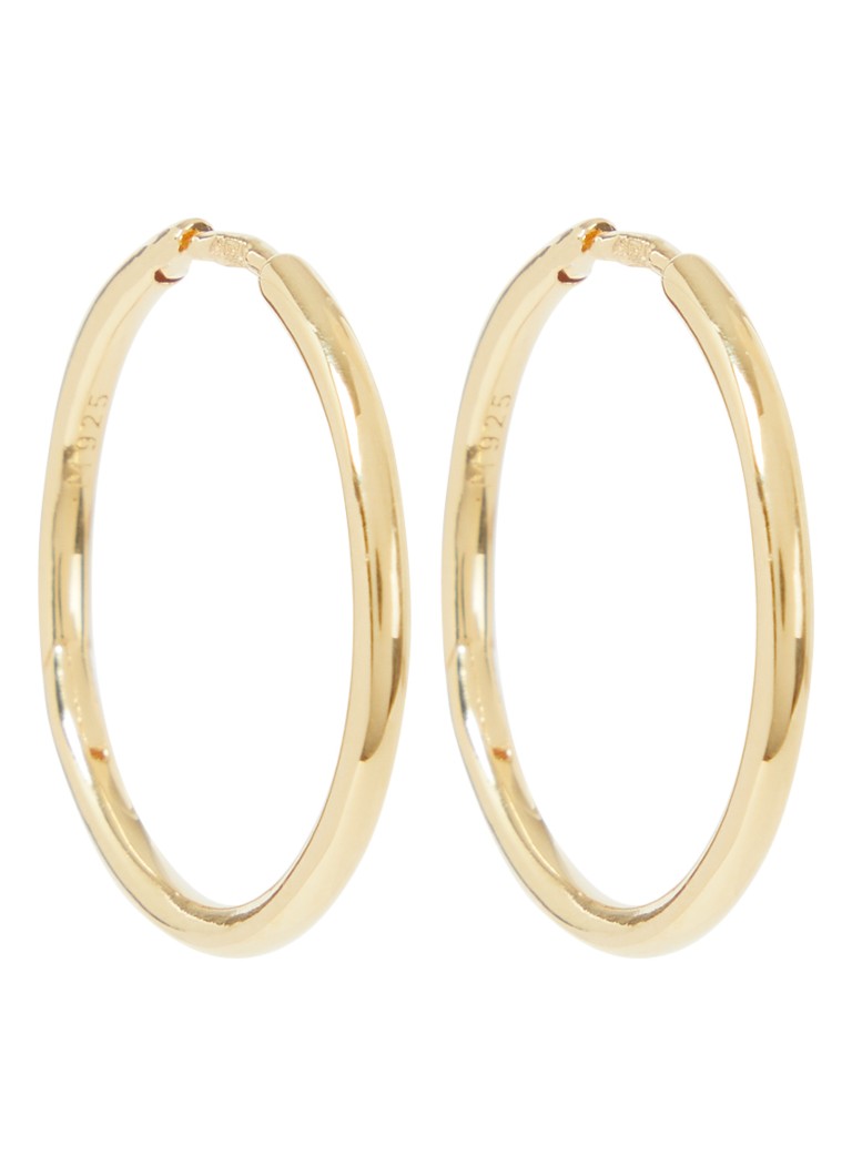 Σκουλαρίκια κρίκοι Missoma Classic Small Gold Plated