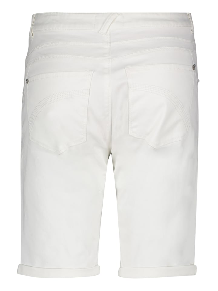 CARTOON Jeans-Shorts mit Stickerei in Rohweiß günstig kaufen 34