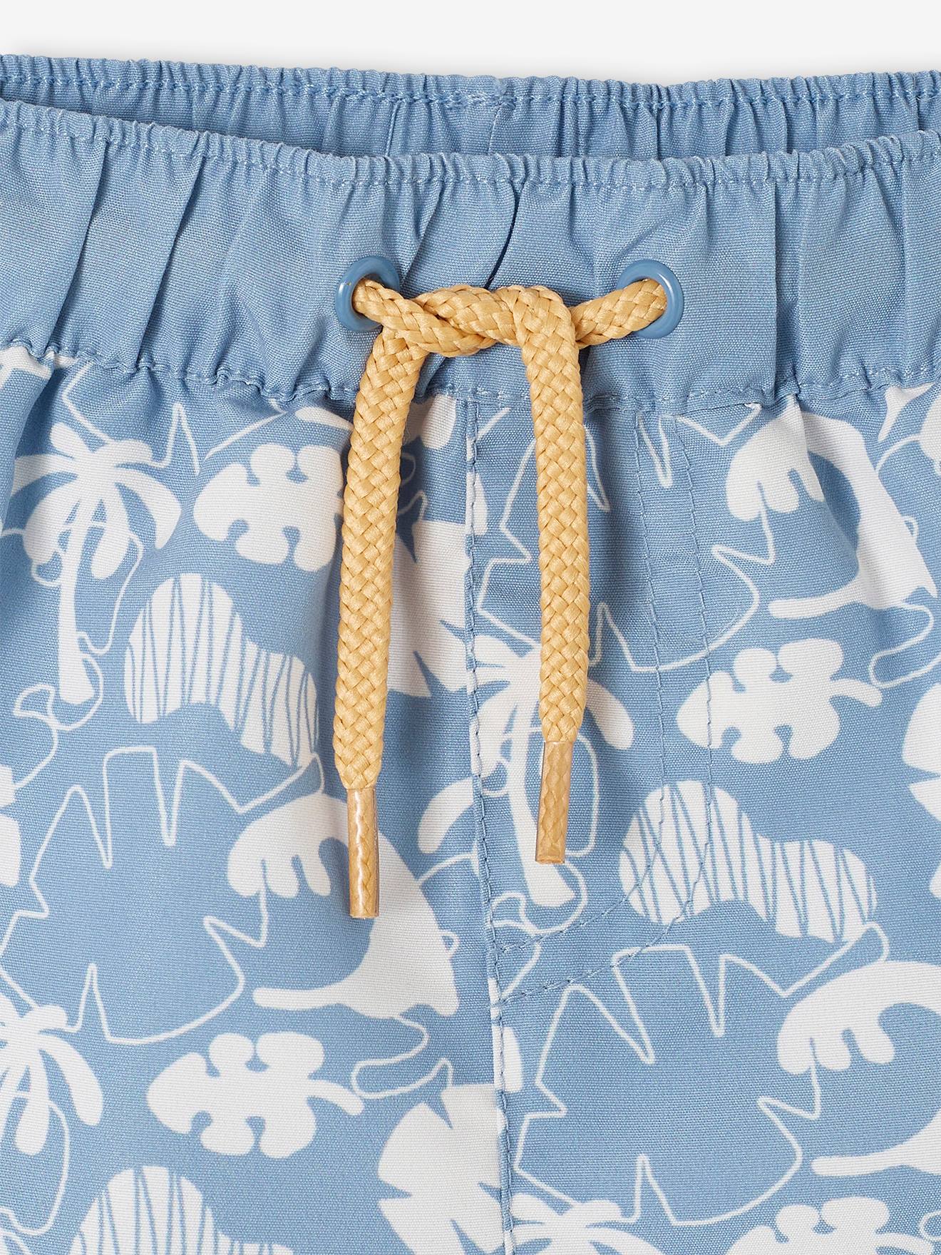 Vertbaudet Jungen Baby Badehose Oeko-Tex - graublau