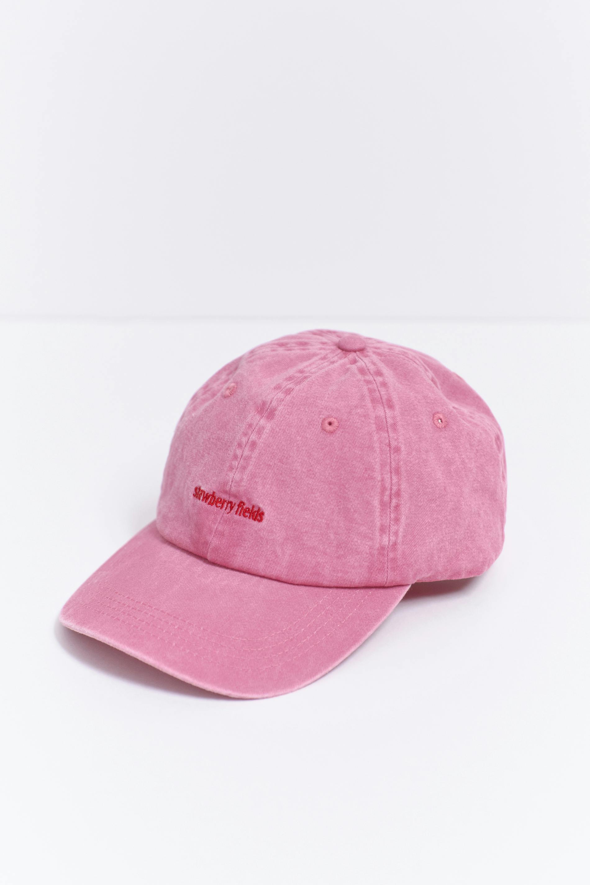 Washed cotton cap