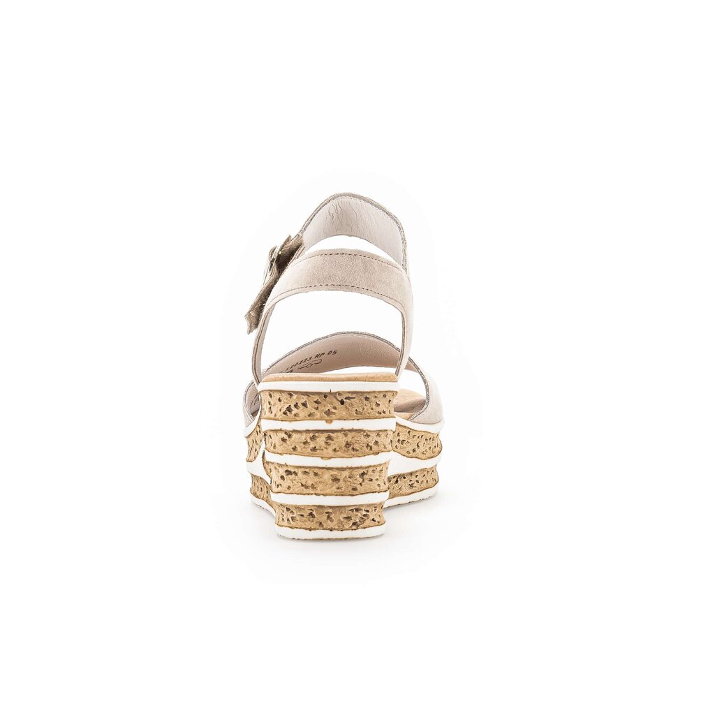 Gabor fashion Keilsandalette beige
