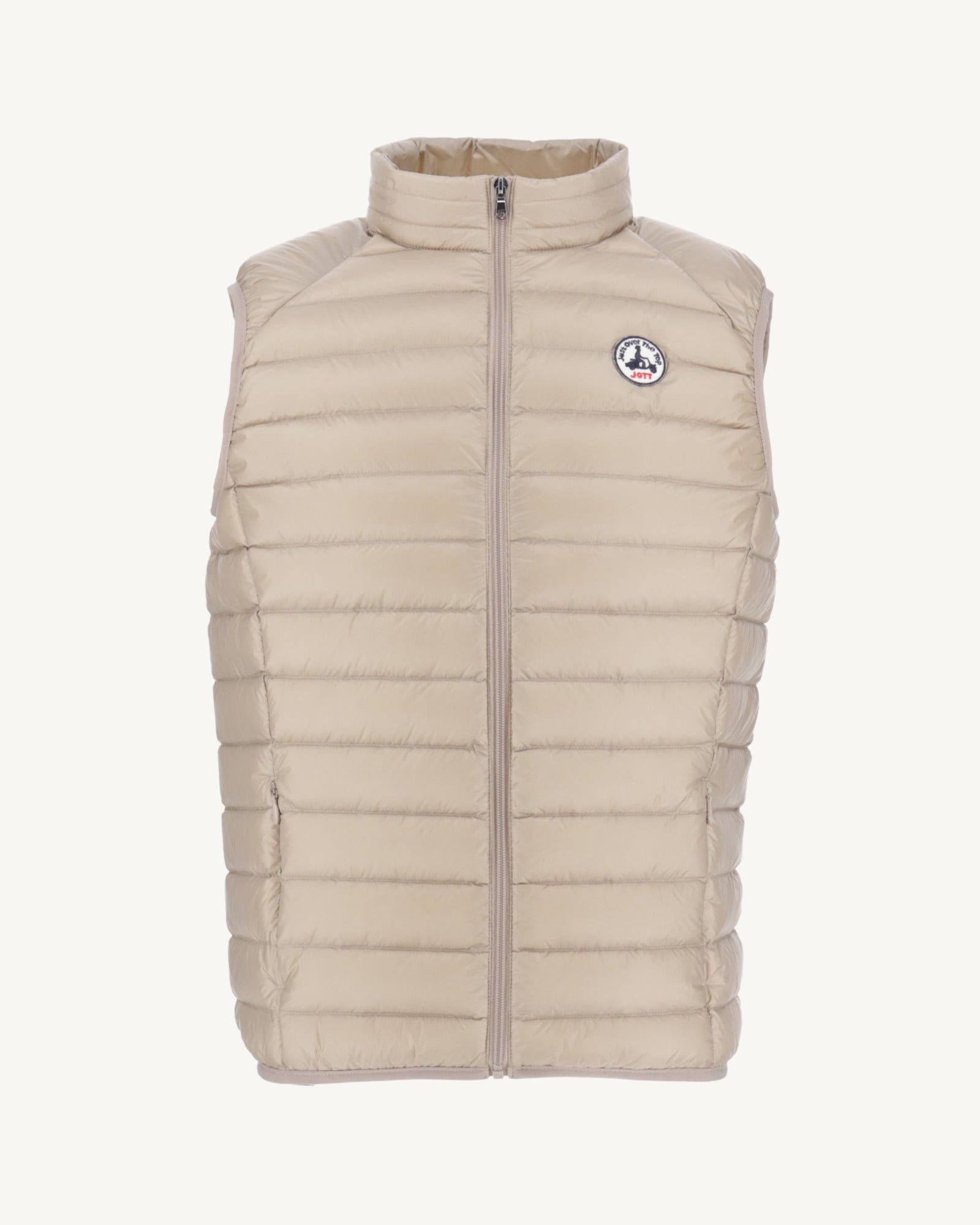 Doudoune sans manches Beige Tom