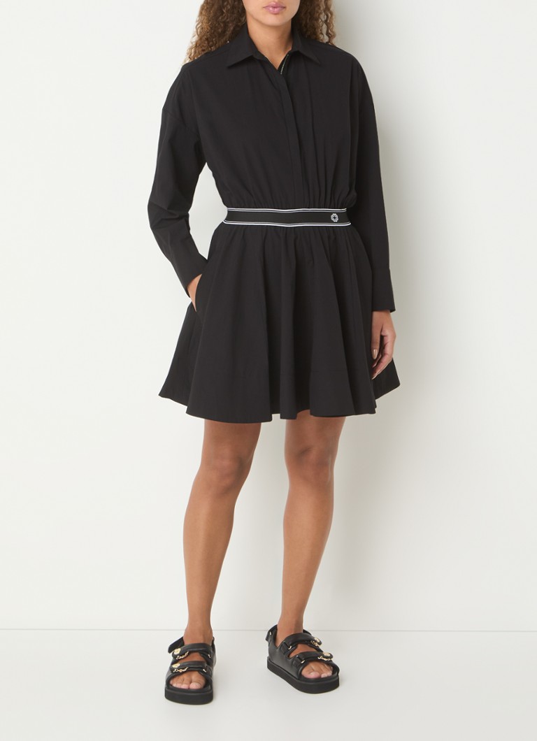 Robe blouse Maje Mini avec détail plissé