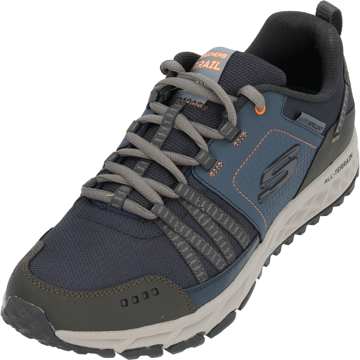 Skechers 51591, Sneakers Low, Herren, Grau (NVOR)