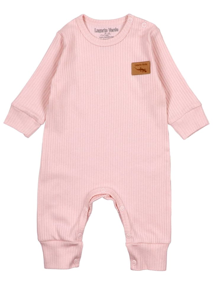Lagarto Verde Strampler Herbst, Winter in rosa günstig kaufen
