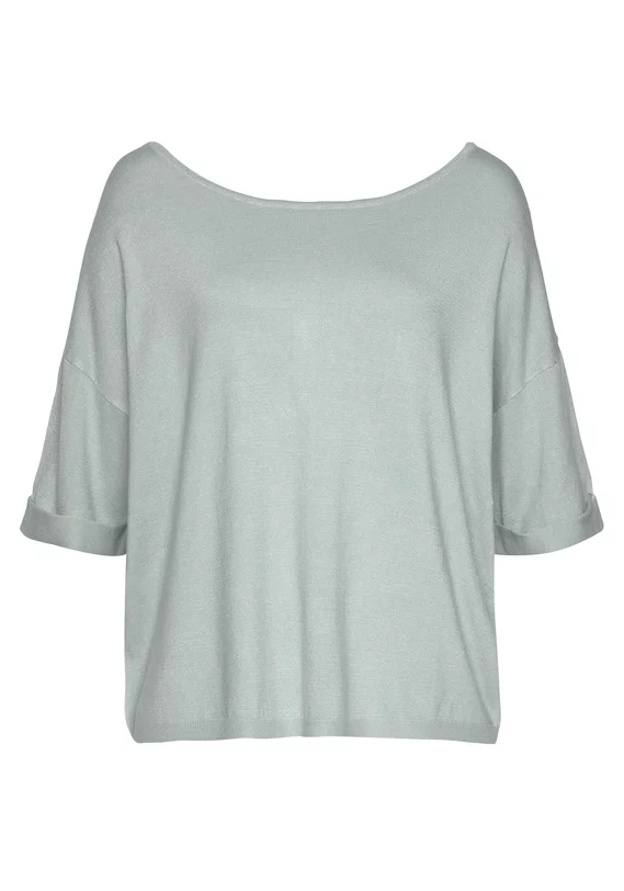 Kurzarmpullover