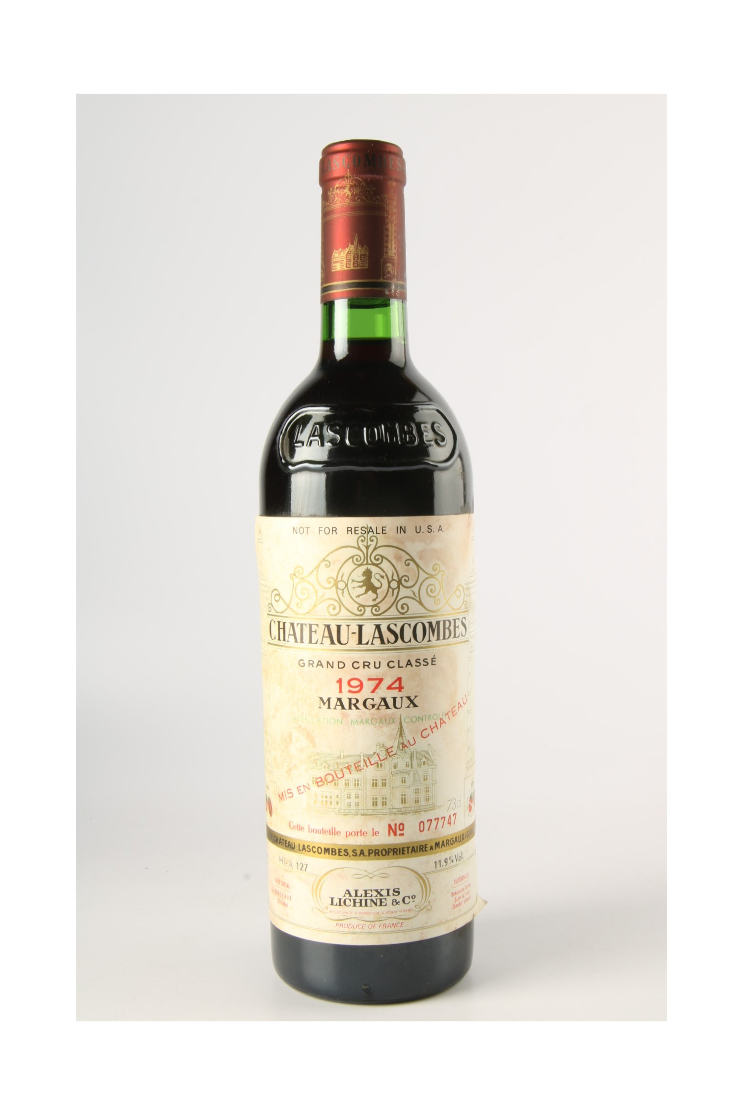 Château Lascombes 1974, Margaux
