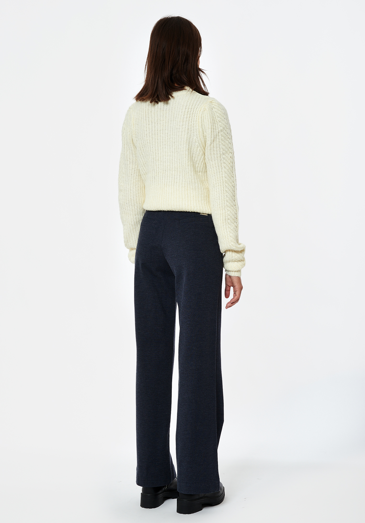ADEPT  Pantalon bleu chiné Femme