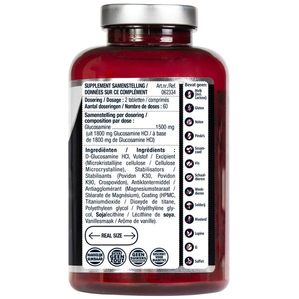 Lucovitaal Glukosamiini 1500 mg Tabletit 120 kpl