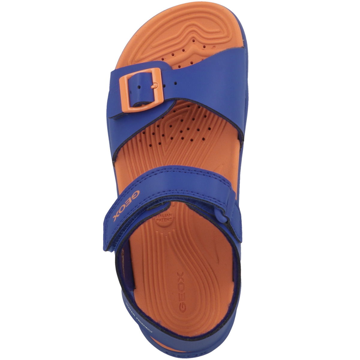 Geox J Sandal Fusbetto B. A Sandale blau