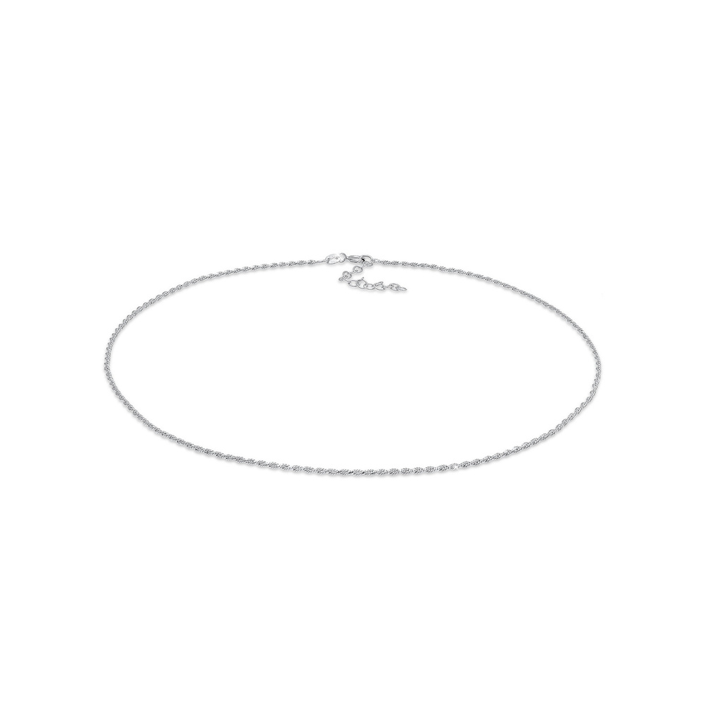 Elli Elli Collier Tendance de base du cordon torsadé du collier pour dames en argent s collier